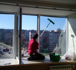 Мытье окон в однокомнатной квартире Одинцово